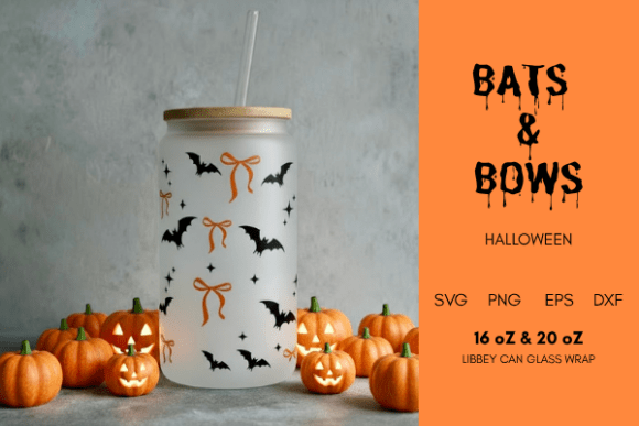 Bats Bows Libbey Can Glass Wrap: A Designer's Review