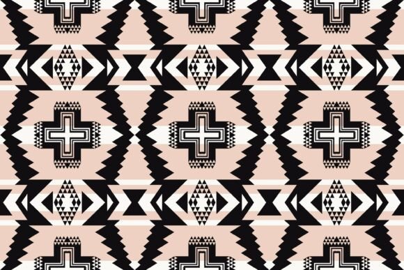 Bold Southwestern Seamless Pattern for Brand Graphics
