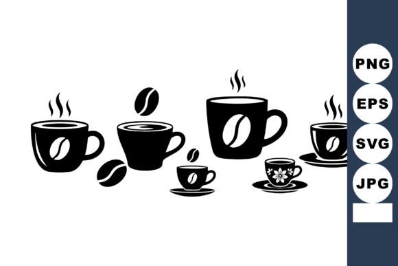 Coffee Cups and Coffee Beans: Vector Graphics & Illustrations Review