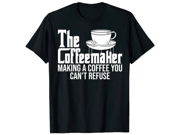 Coffeemaker Coffee Lover T-Shirt: Graphics for Branding