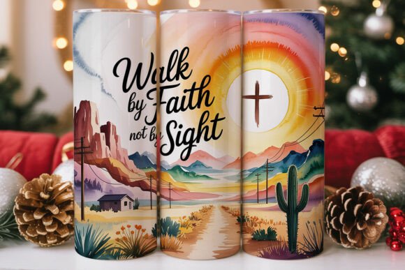 Desert Faith Landscape 20oz Wrap Graphics Review for Tumbler Wraps