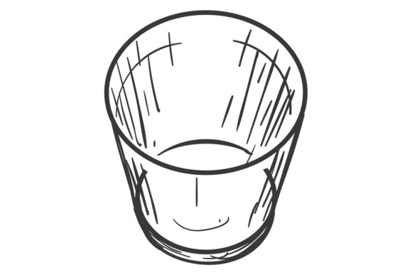 Drink Glass Doodle Graphics & Illustrations Review