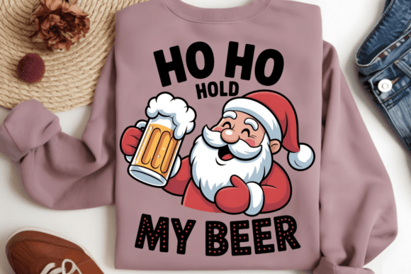 Ho Ho Hold My Beer PNG: Graphics & Illustrations Review