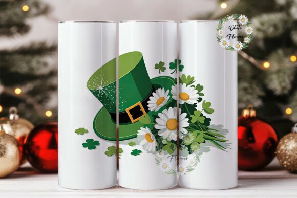 Lucky Leprechaun Hat Tumbler Wrap: Graphics & Tumbler Wraps