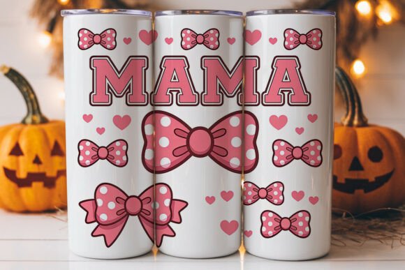 Mama Mini Tumbler Wrap 20oz Graphics for Tumbler Wraps