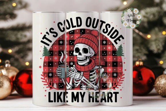 Skeleton Christmas Coffee 20oz Tumbler Review